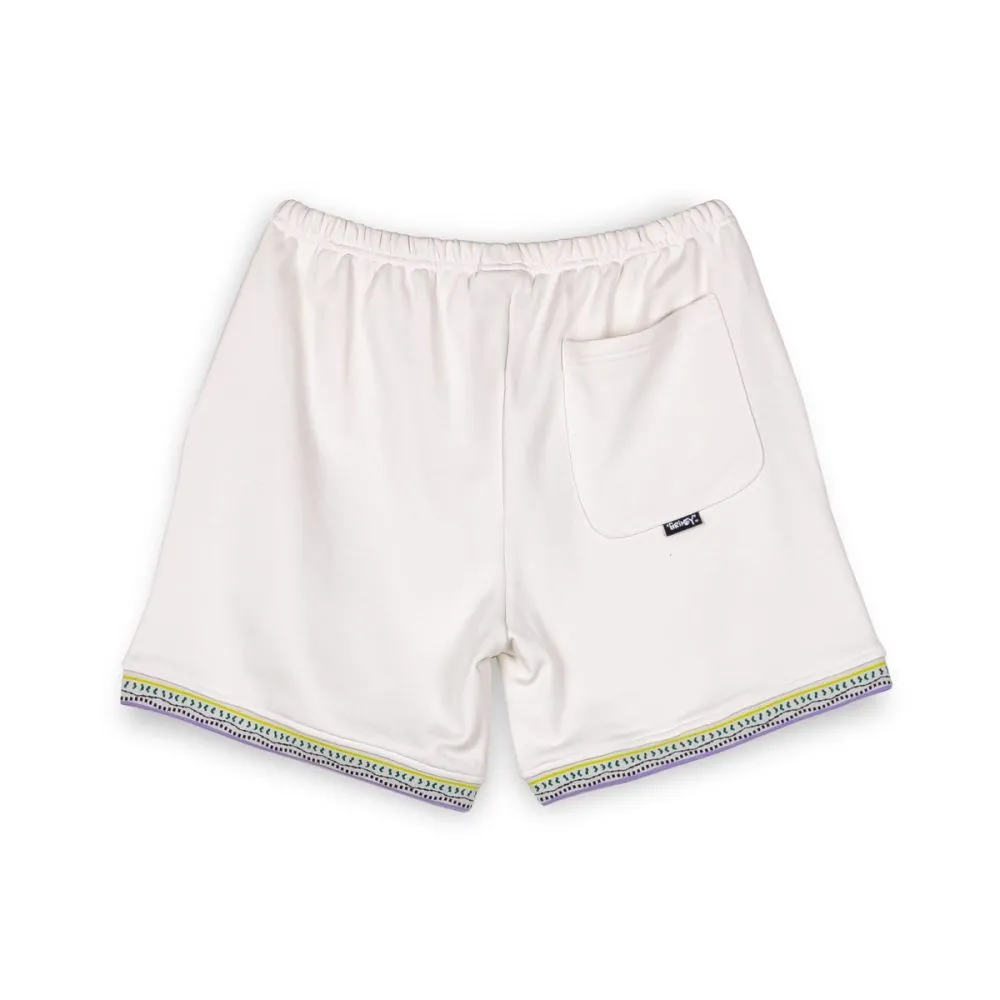 PANTALÓN CORTO GRIMEY UFOLLOW GRMY  WHITE | SPRING 23