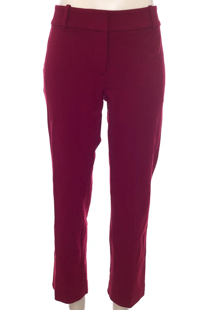 PANTALóN COLOR VINOTINTO  ANN TAYLOR