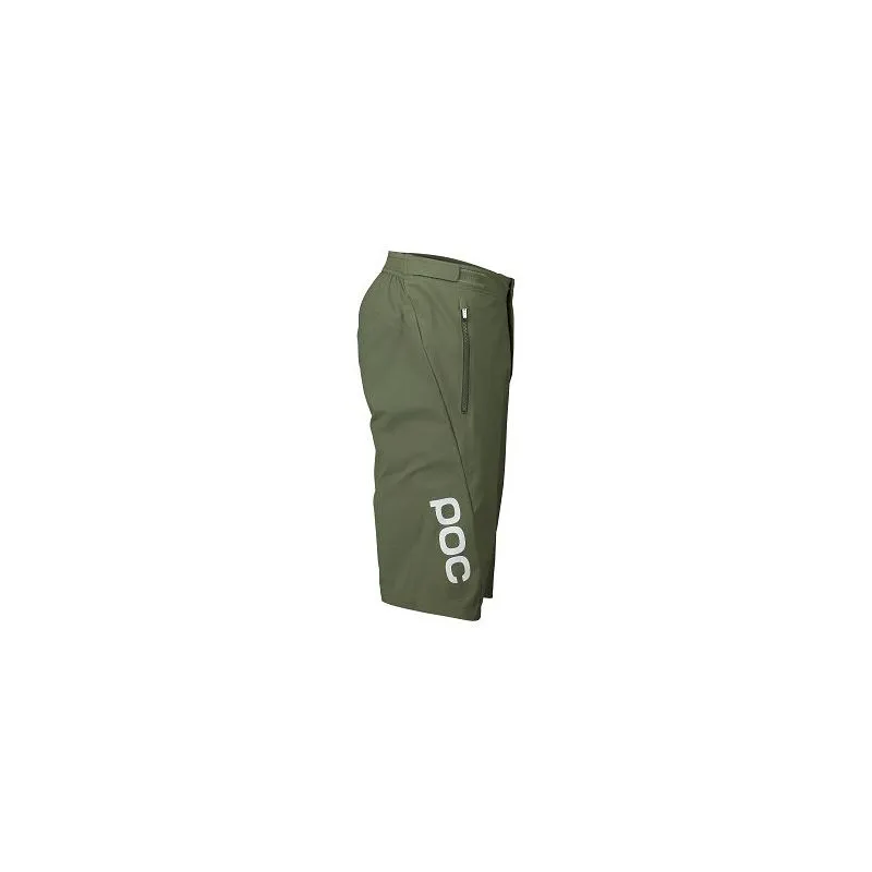 Pantalón corto Poc Essential Enduro MTB para hombre (verde epidota)