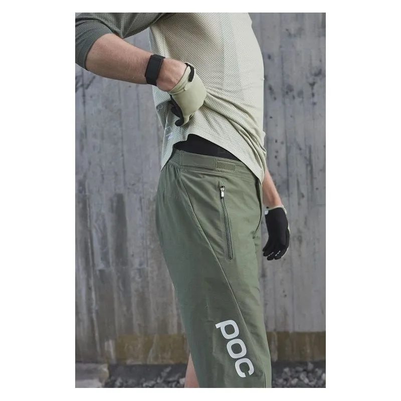 Pantalón corto Poc Essential Enduro MTB para hombre (verde epidota)