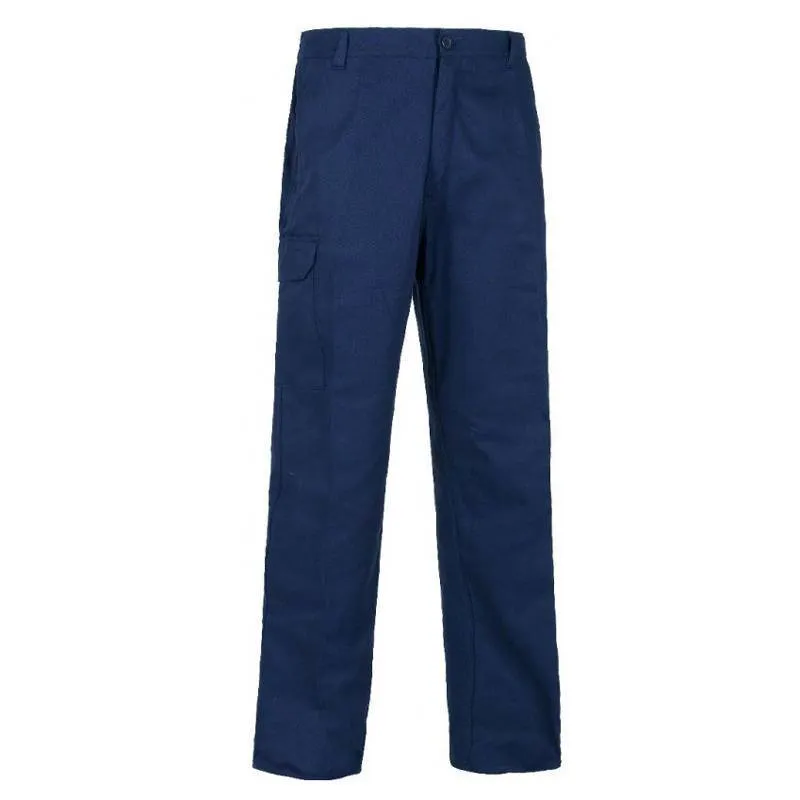 Pantalón recto algodón