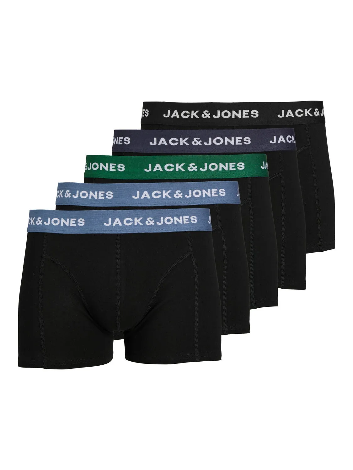 Paquete de 5 Boxers | Negro | Jack & Jones®