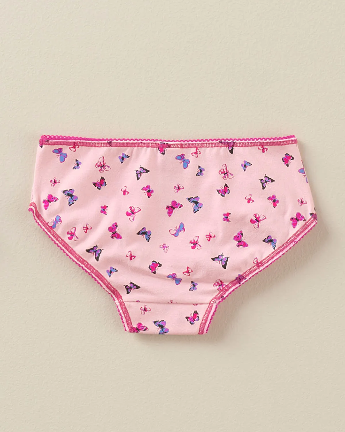 Paquete x 3 panties clásicos en algodón suave para nia