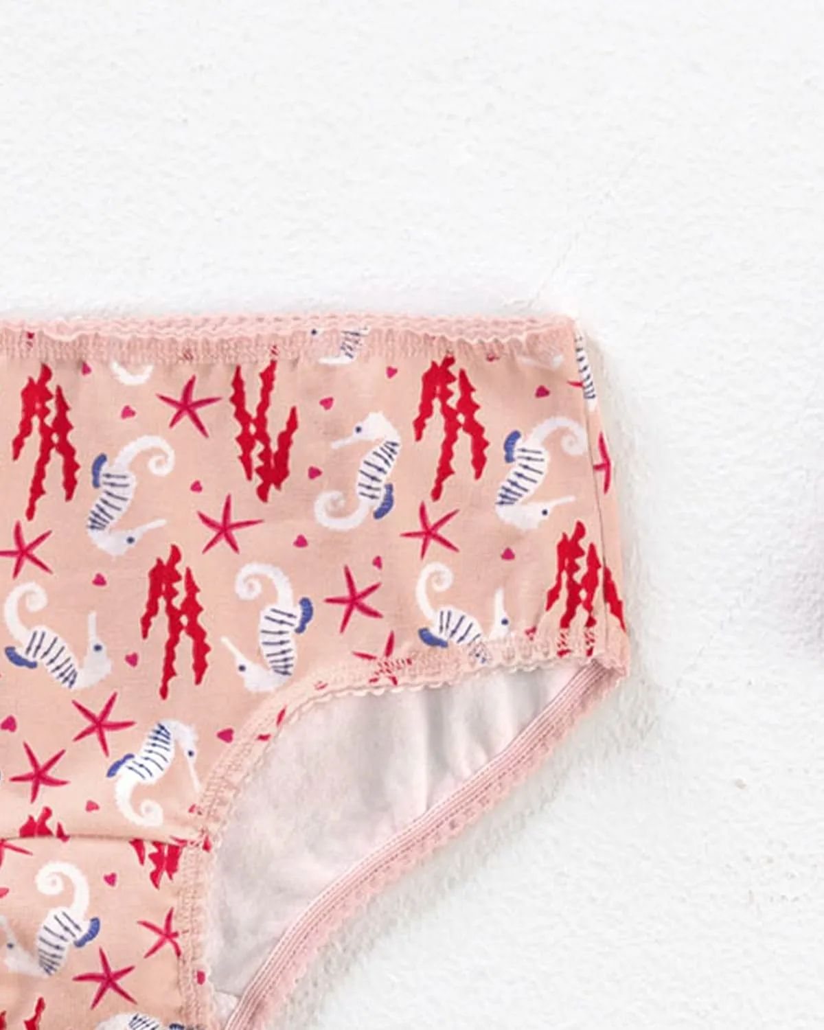 Paquete x 3 panties clásicos en algodón suave para nia
