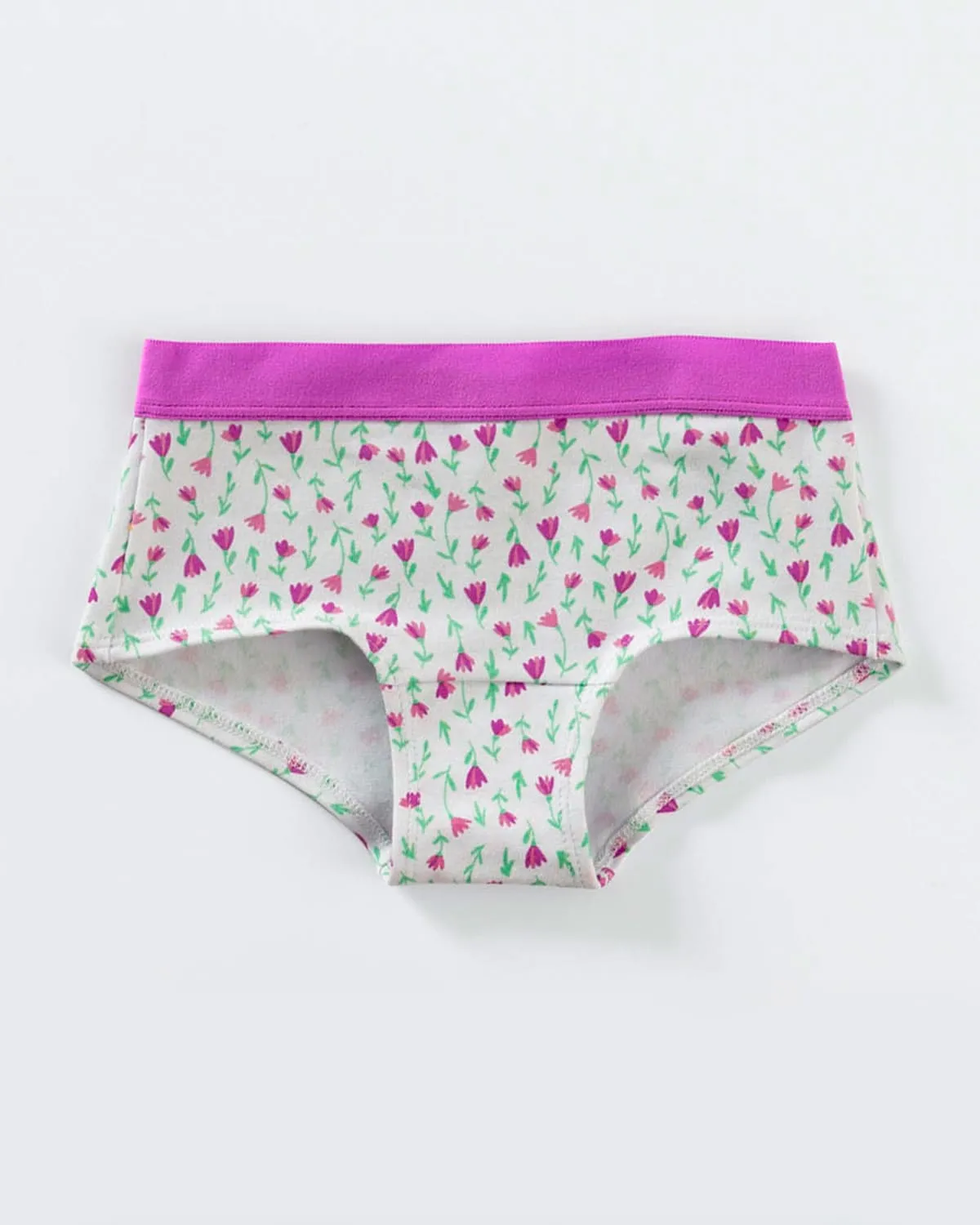 Paquete x 3 panties tipo hipster en algodón suave para nia