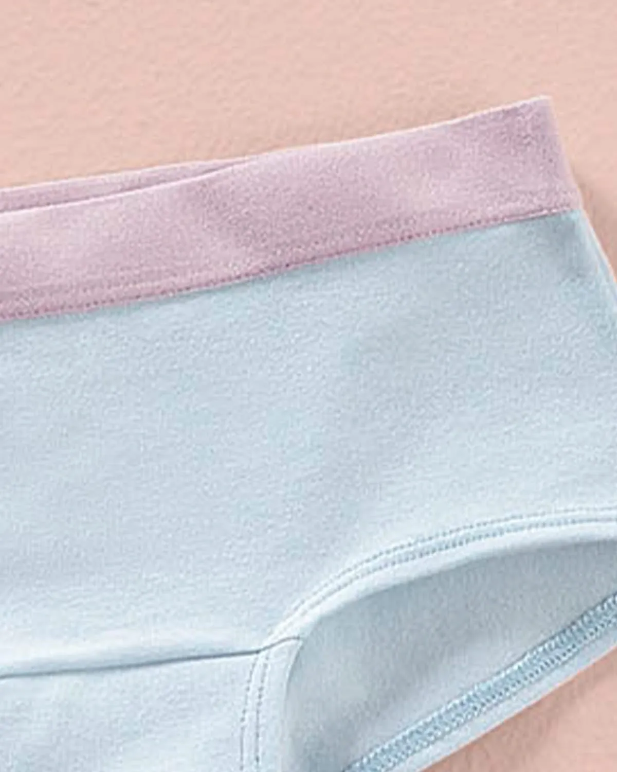 Paquete x 3 panties tipo hipster en algodón suave para nia
