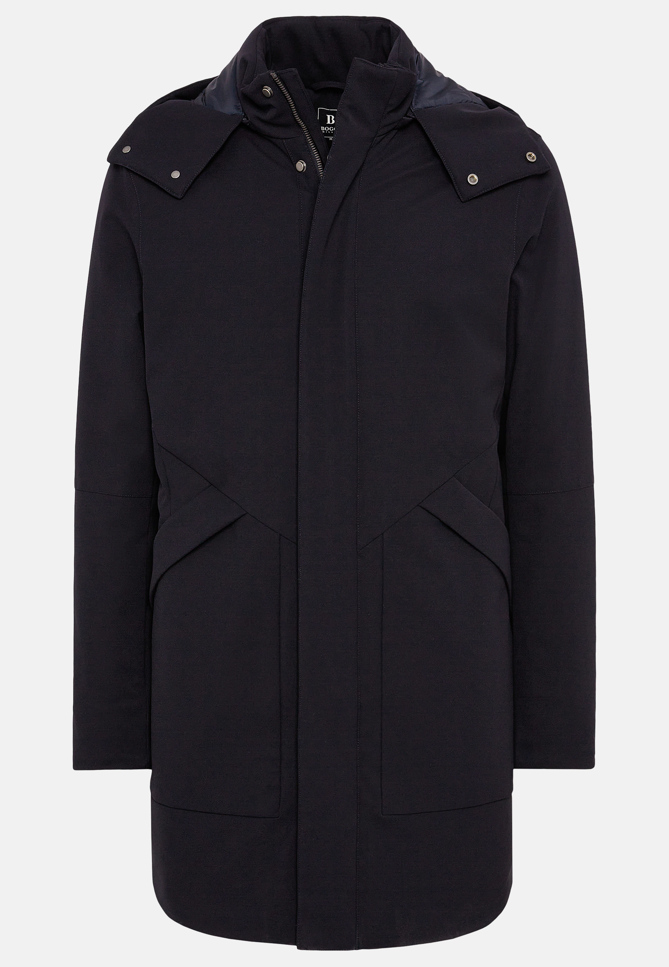Parka De Tejido Técnico Acolchado