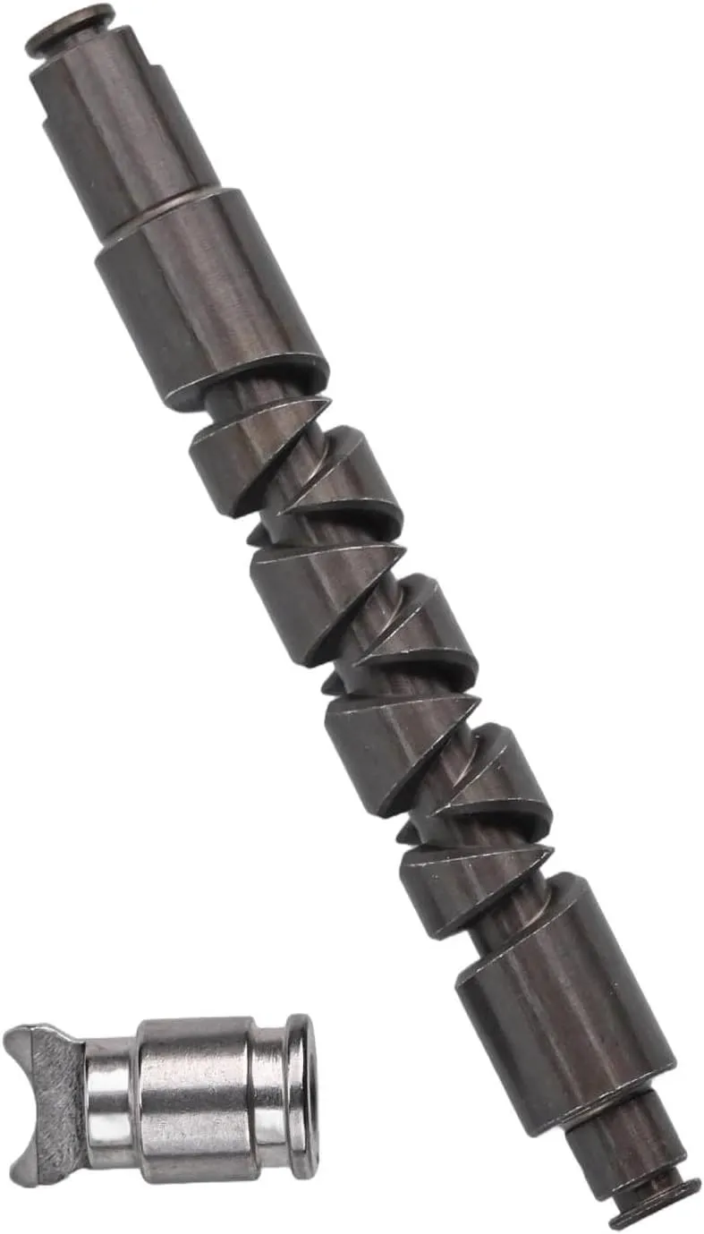 Pasador de media luna para rueda de gota de agua  eje de metal  carrete de pesca de media luna  accesorios modificados (medio me