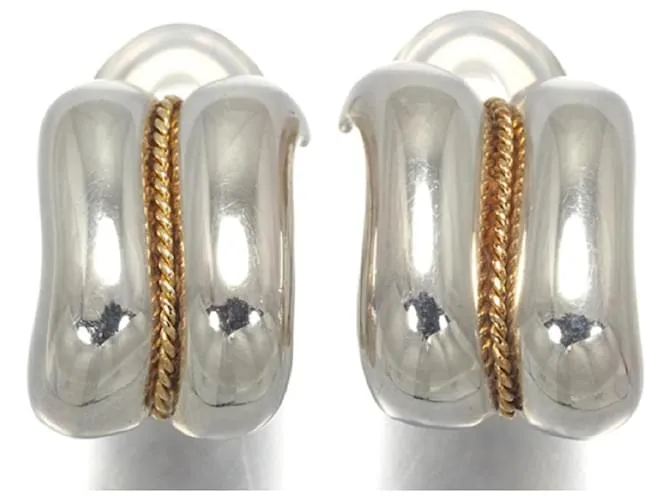 Pendientes Tiffany & Co Oro Plata 