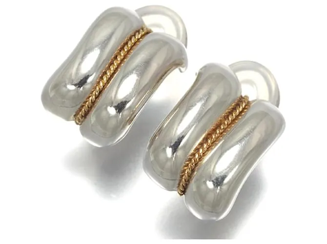 Pendientes Tiffany & Co Oro Plata 
