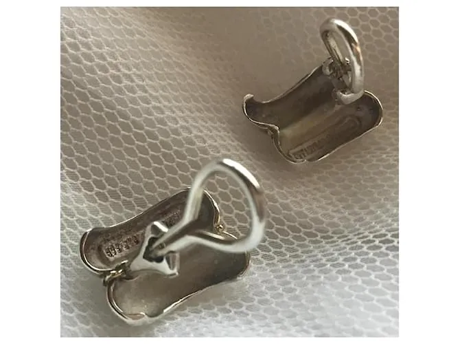 Pendientes Tiffany & Co Oro Plata 