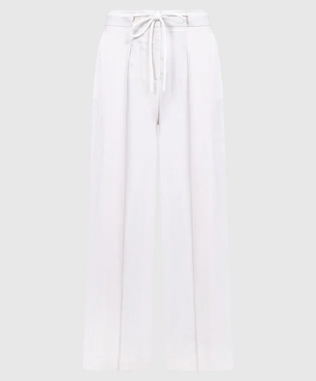 Peserico Beige linen pants