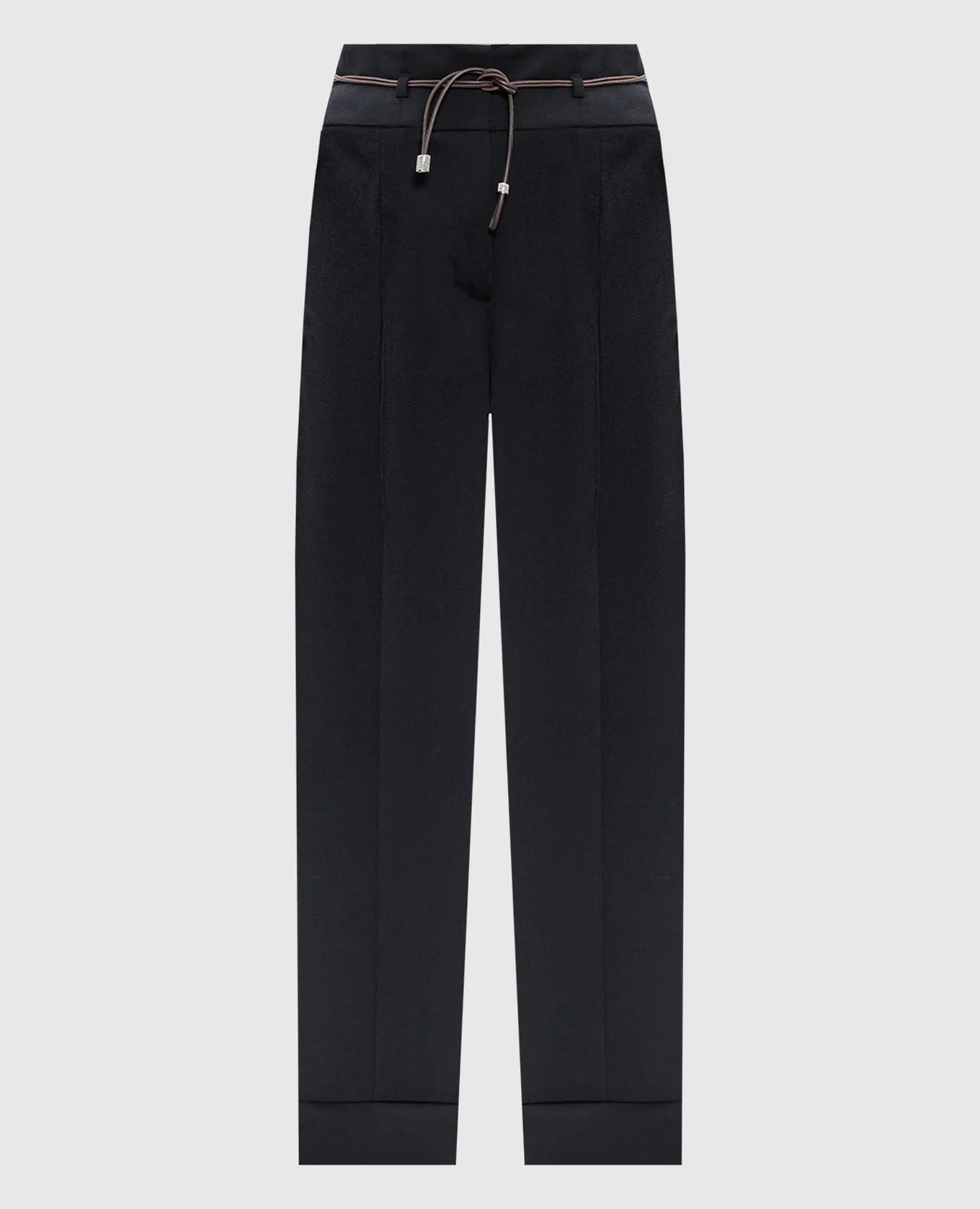 Peserico Black pants with wool