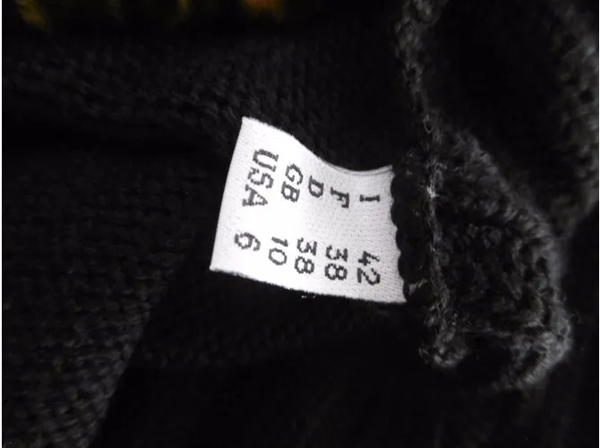 Philosophy di Alberta Ferretti Chaqueta de punto con ribete de leopardo Negro Estampado de leopardo 