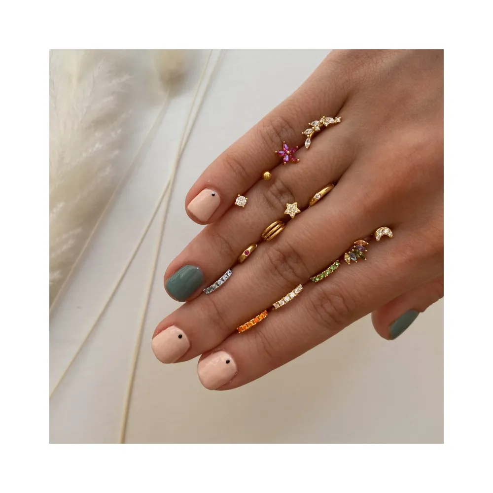 Piercing Arles Rubi Oro