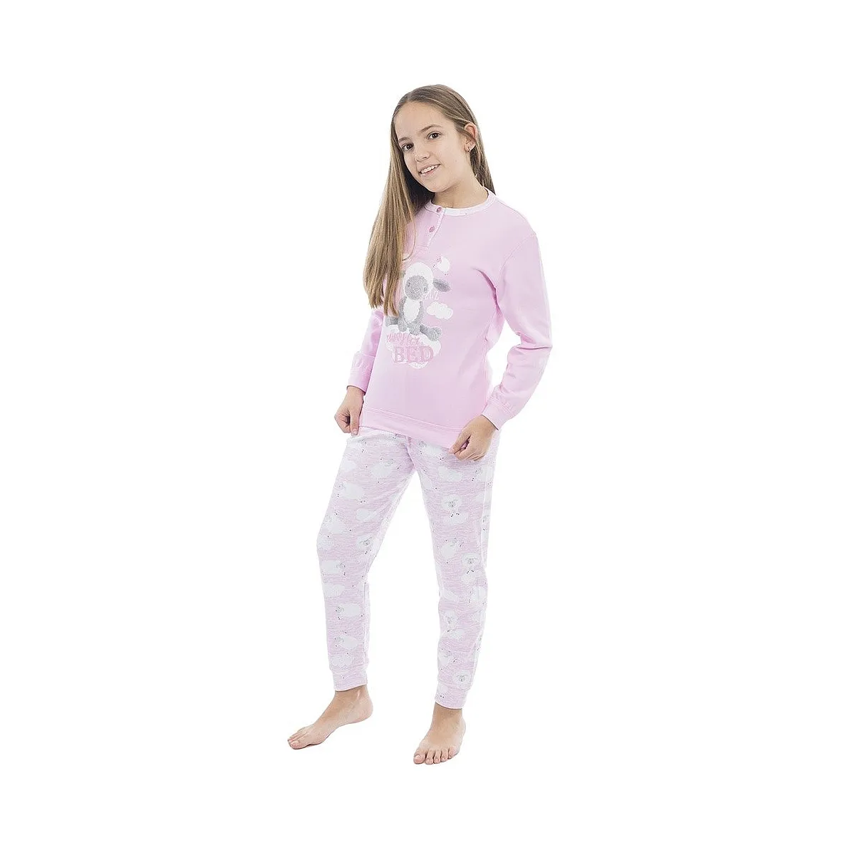 PIJAMA ALGODÓN OVEJITAS