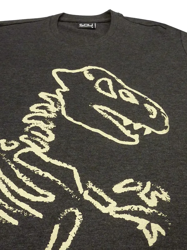 Pijama Soy Underwear en algodón mod. Dinosaurio con puños