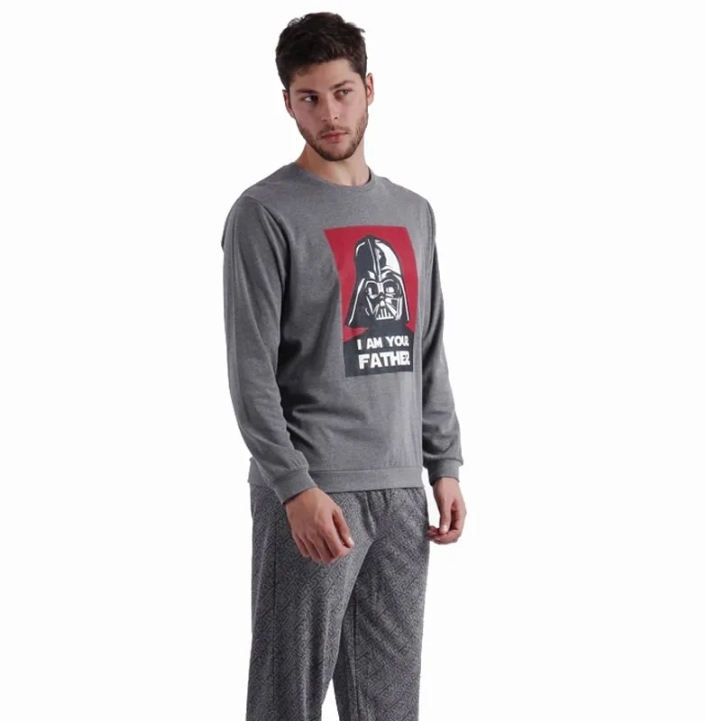 Pijama Star Wars en algodón estampado con Darth Vader