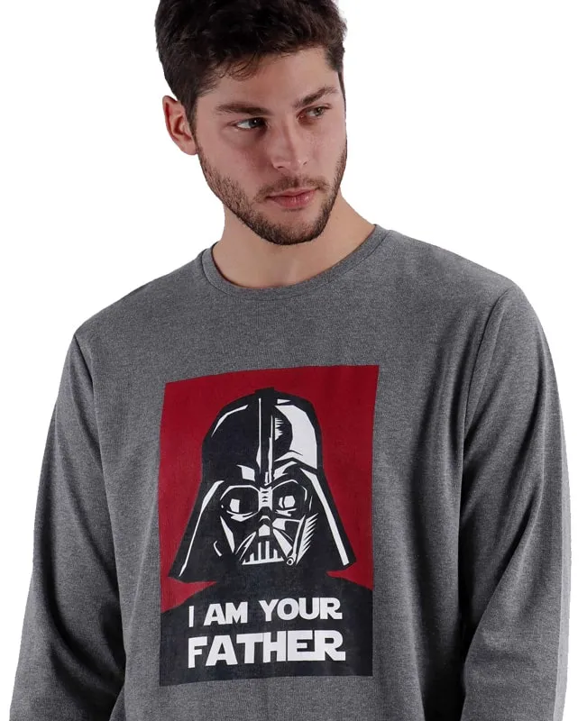 Pijama Star Wars en algodón estampado con Darth Vader