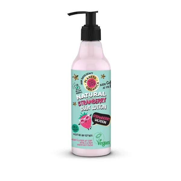 Planeta Orgánica Body Lotion Strawberry Vacation 250ml