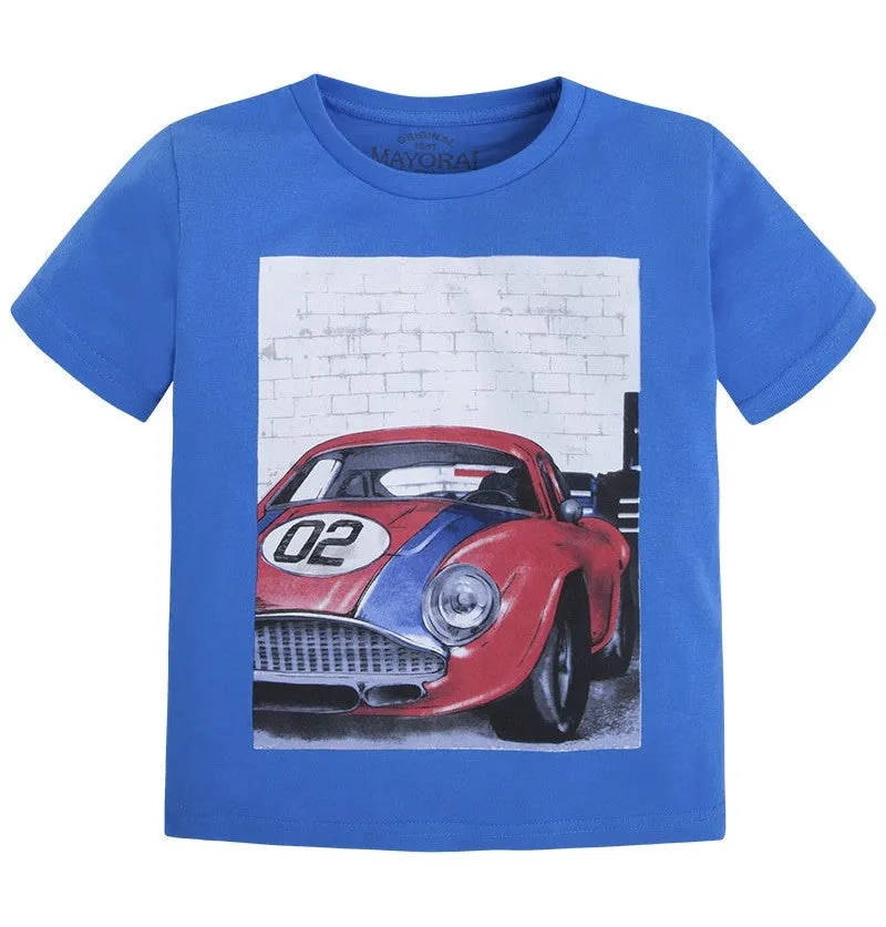 Playera Estampado Carro Mayoral