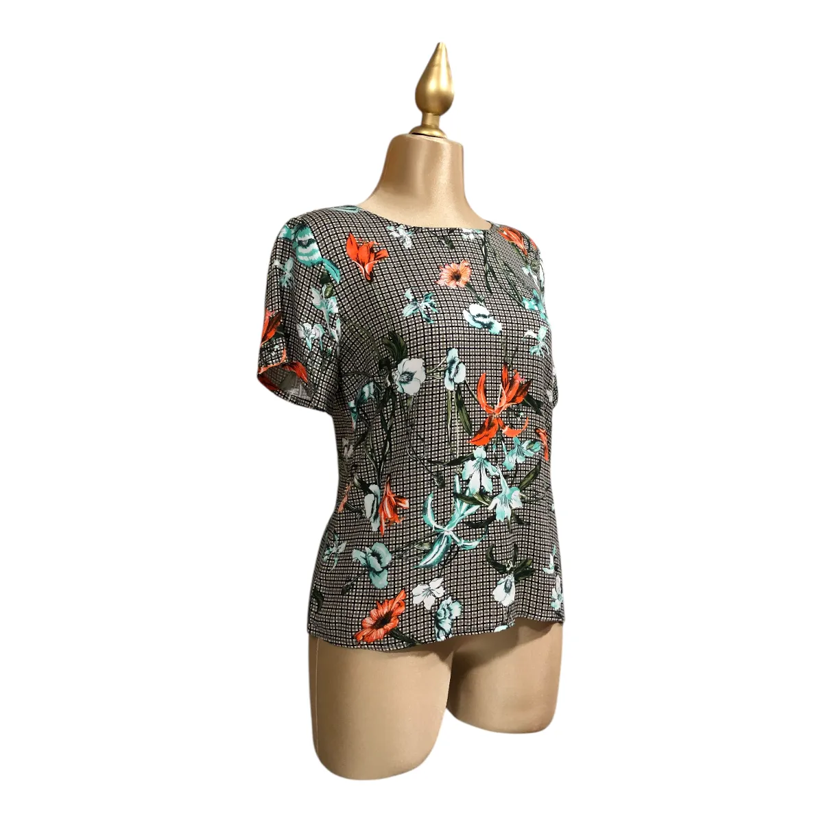 Playera Para Dama Estampado Floral BOBOIS