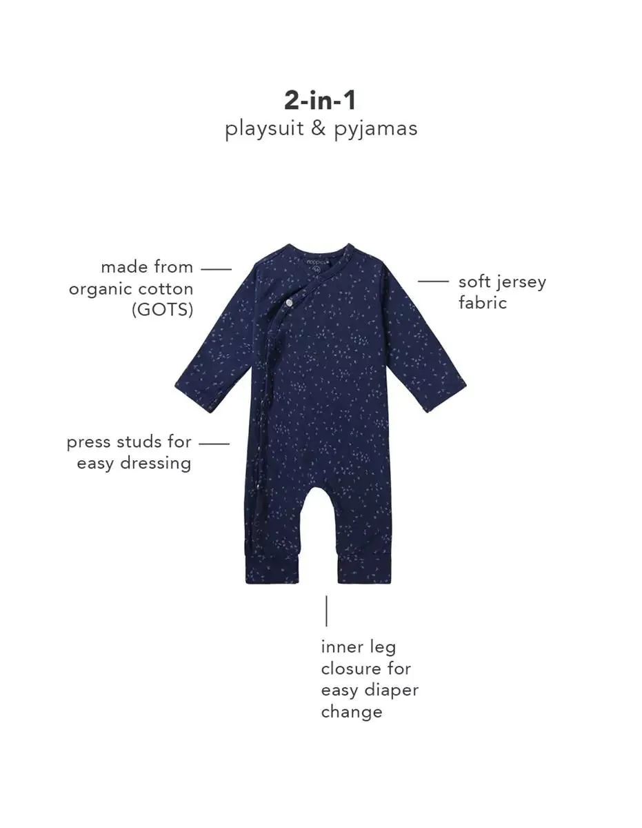 Playsuit Nuuk estampado Black Iris