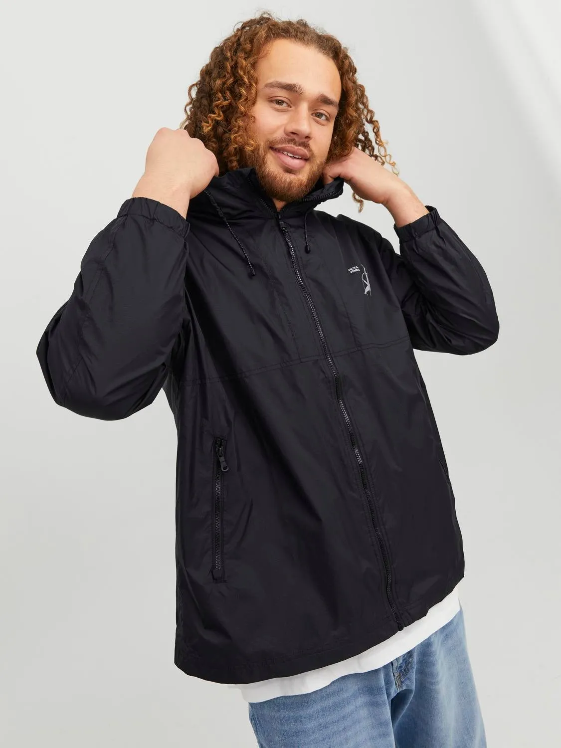 Plus Size CHAQUETA LIGERAS | Negro | Jack & Jones®