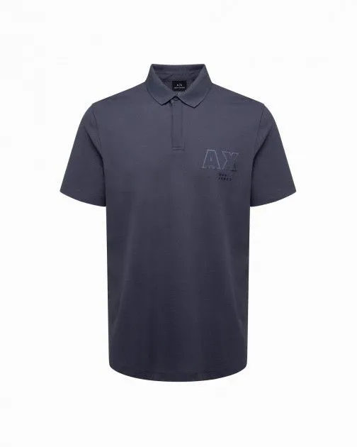 Polo Armani Exchange 3RZFCA Azul