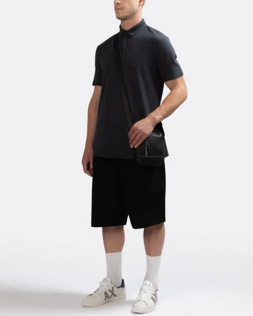 Polo Armani Exchange 3RZFCA Azul
