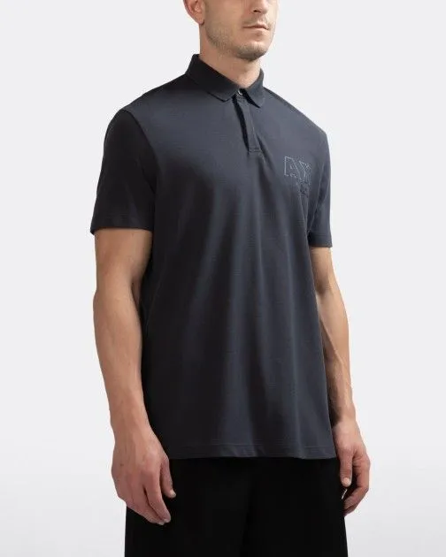 Polo Armani Exchange 3RZFCA Azul
