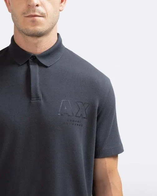 Polo Armani Exchange 3RZFCA Azul