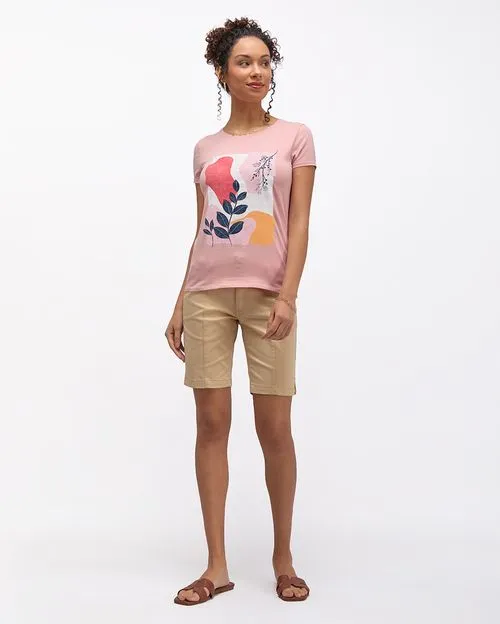 Polo Mujer Romina Rosa Nude