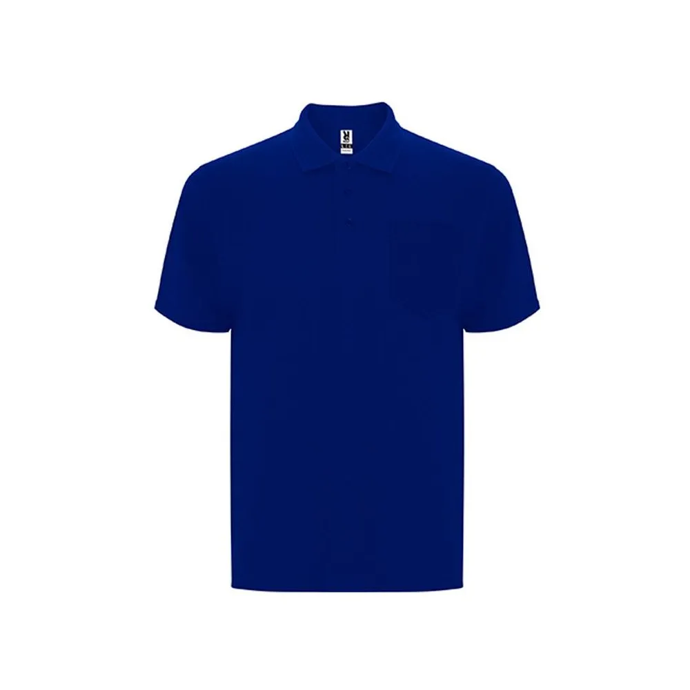 Polo premium manga corta con bolsillo