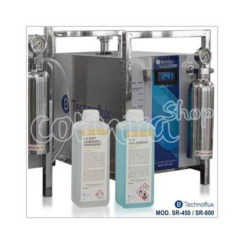 PRODUCTO FLUXGAS SR2, PARA OXH&IACUTE;DRICO SR450 Y SR800