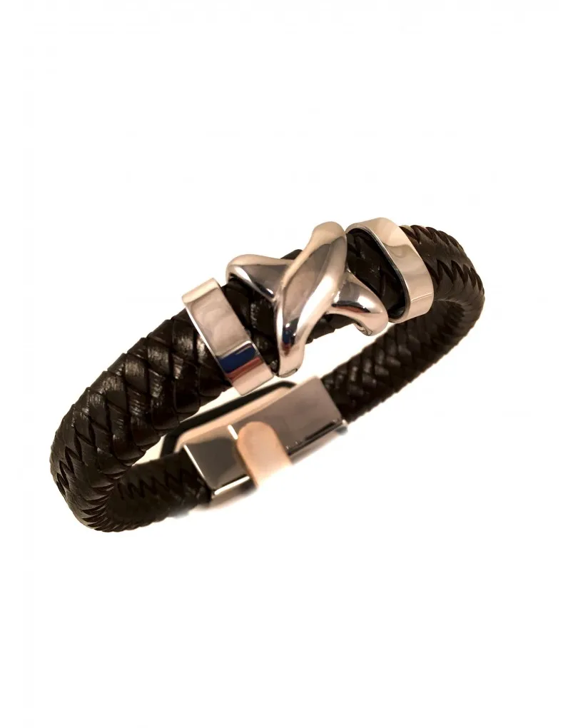 PULSERAS PARA HOMBRE CON CUERO 