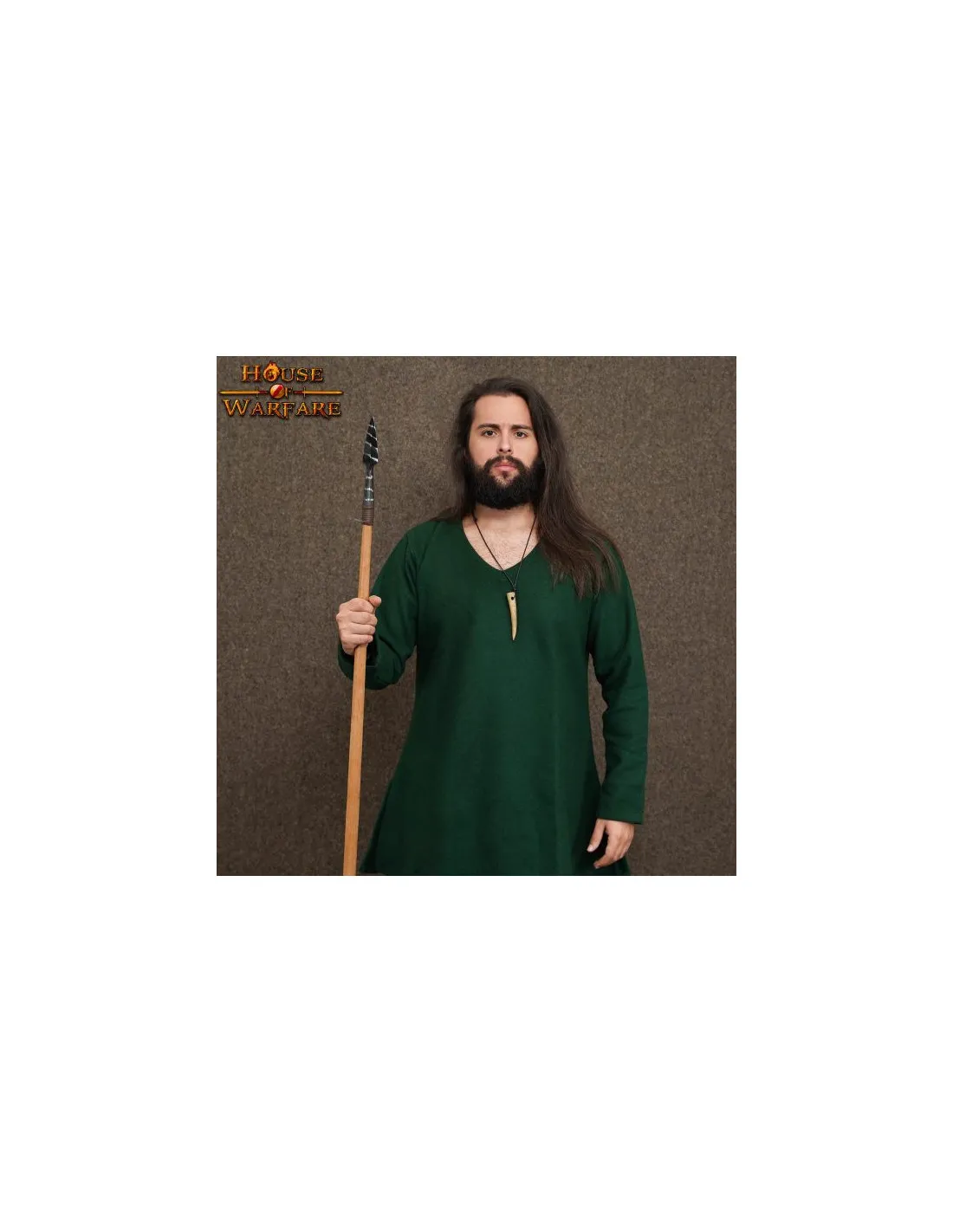 Punta de lanza medieval forjada (17 cm.)