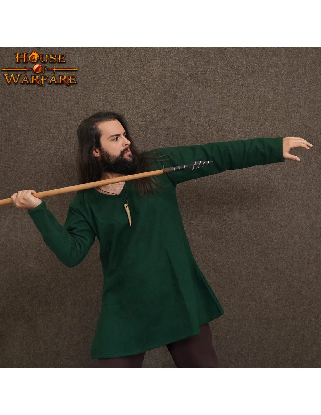 Punta de lanza medieval forjada (17 cm.)