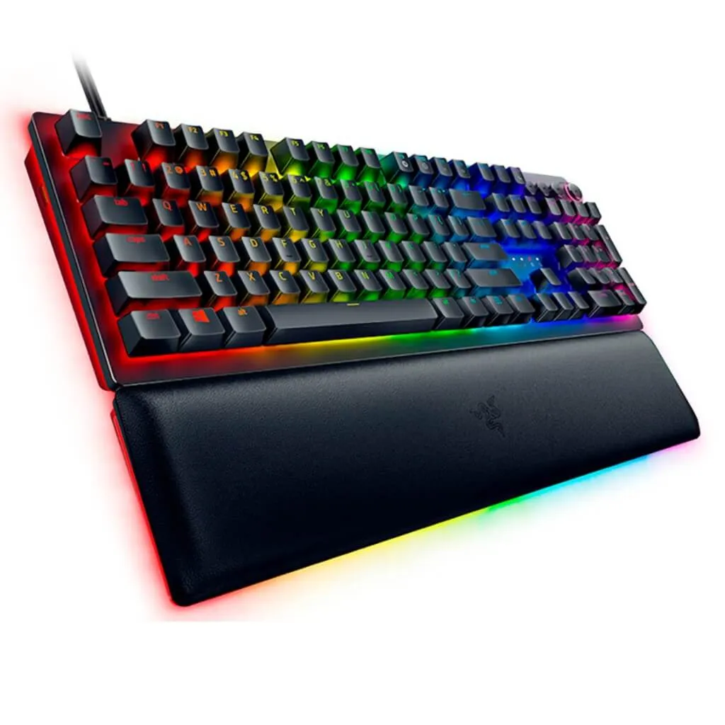 Razer Teclado Alámbrico Analógico Gaming Huntsman V2, Espaol