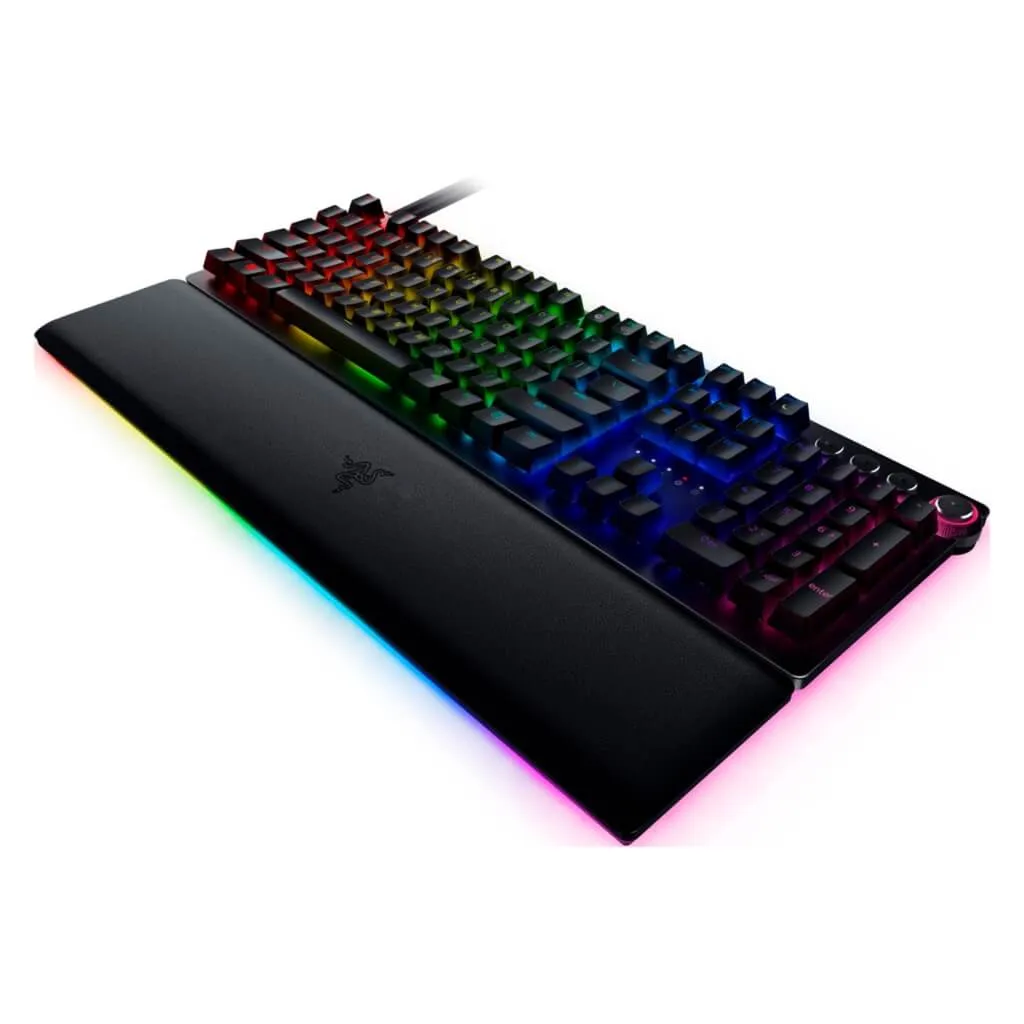 Razer Teclado Alámbrico Analógico Gaming Huntsman V2, Espaol