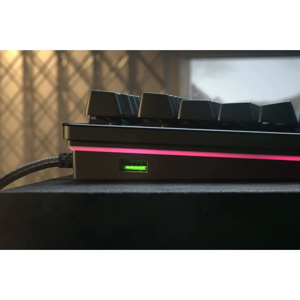Razer Teclado Alámbrico Analógico Gaming Huntsman V2, Espaol