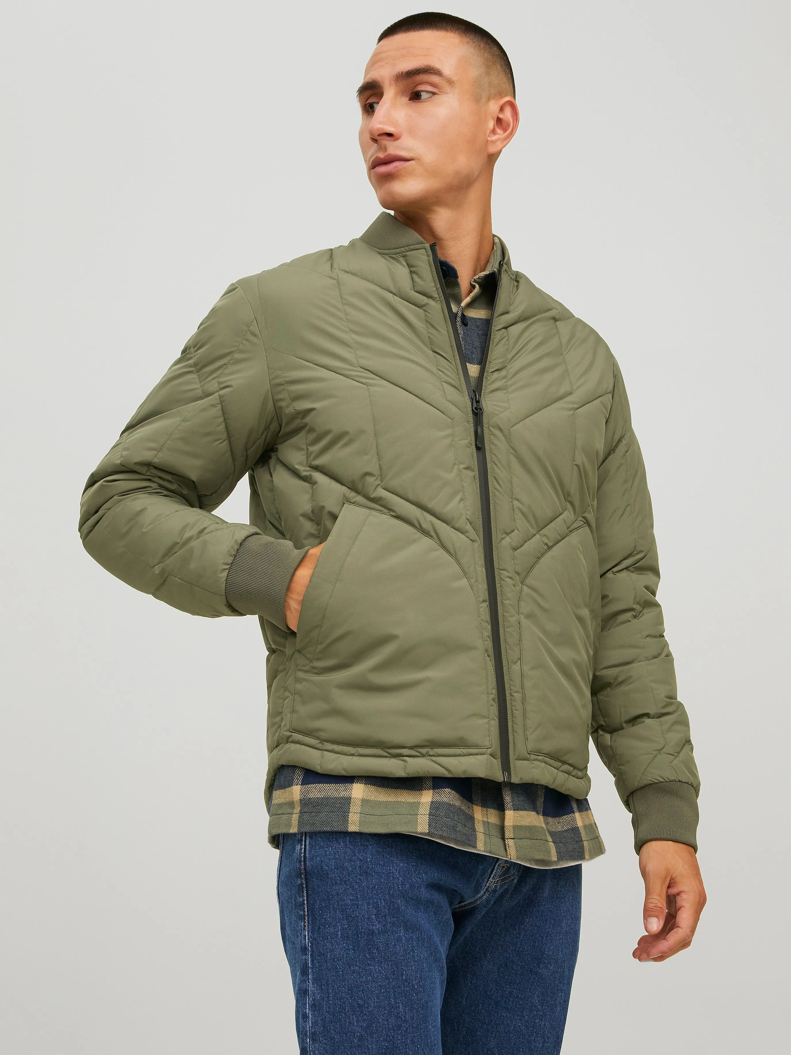 RDD Chaqueta acolchada | Verde oscuro | Jack & Jones®
