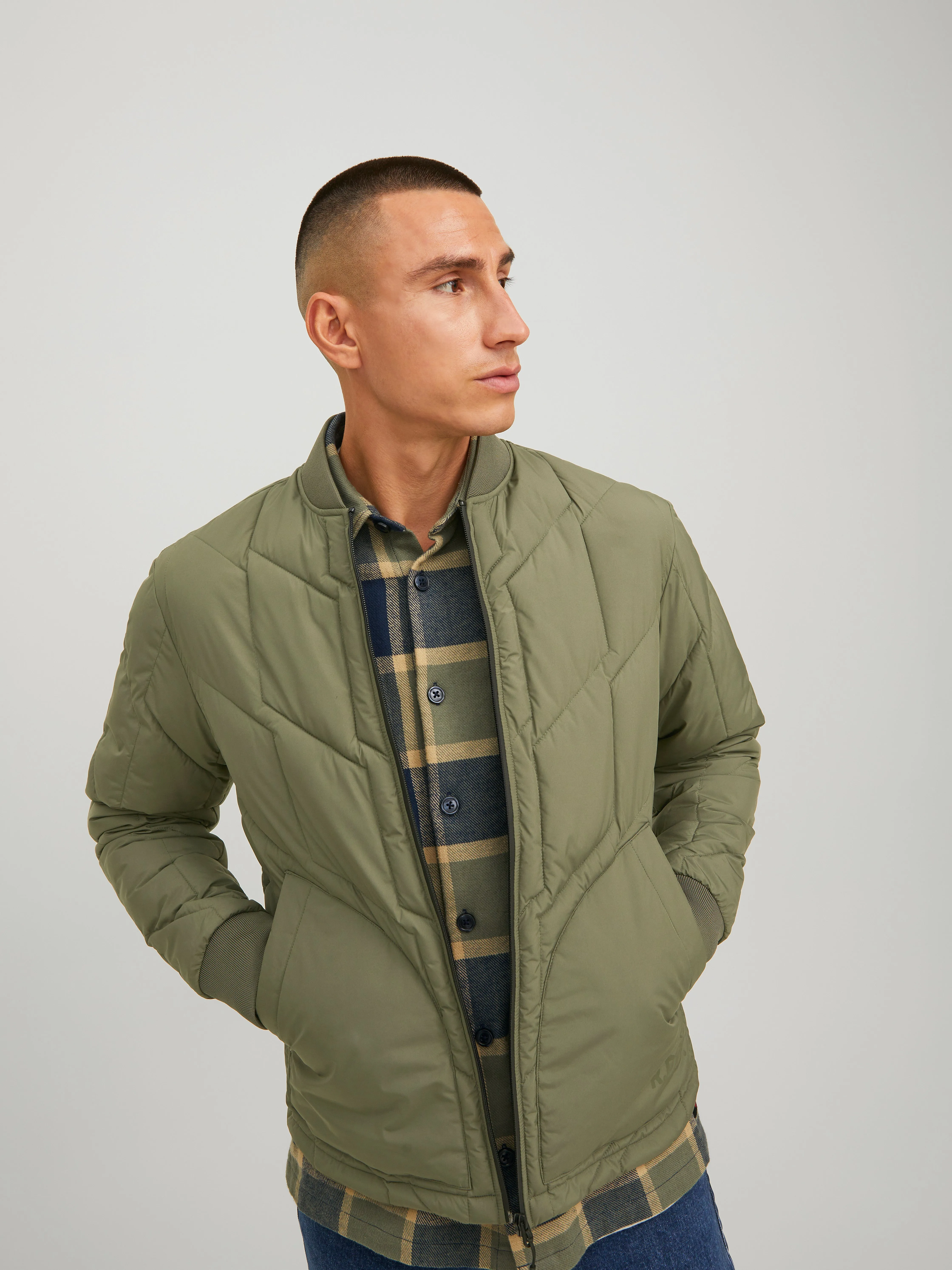 RDD Chaqueta acolchada | Verde oscuro | Jack & Jones®
