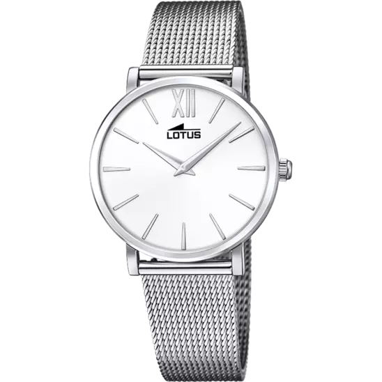 RELOJ DE MUJER LOTUS MINIMALIST CON ESFERA PLATEADA 18731/1