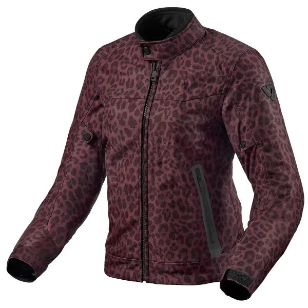 REV'IT Shade H2O Ladies Leopard Red 