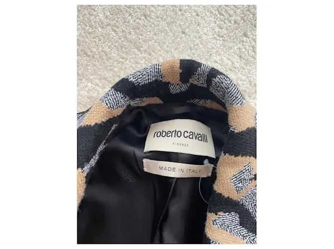 Roberto Cavalli Abrigos, Ropa de calle Multicolor 
