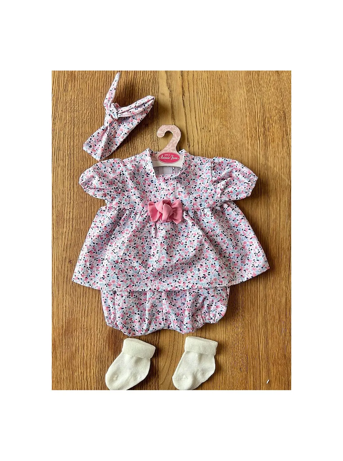 ROPA BEBé REBORN FLORECILLAS  MUñECAS ANTONIO JUAN