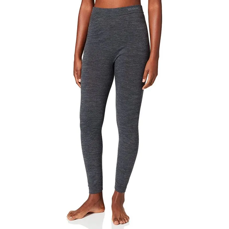 Ropa interior CMP Pantalones sin costuras (Nero Mel.) Mujer
