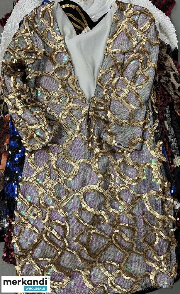 Ropa Lentejuelas Crema Ropa de Mujer Usada en Alta Calidad