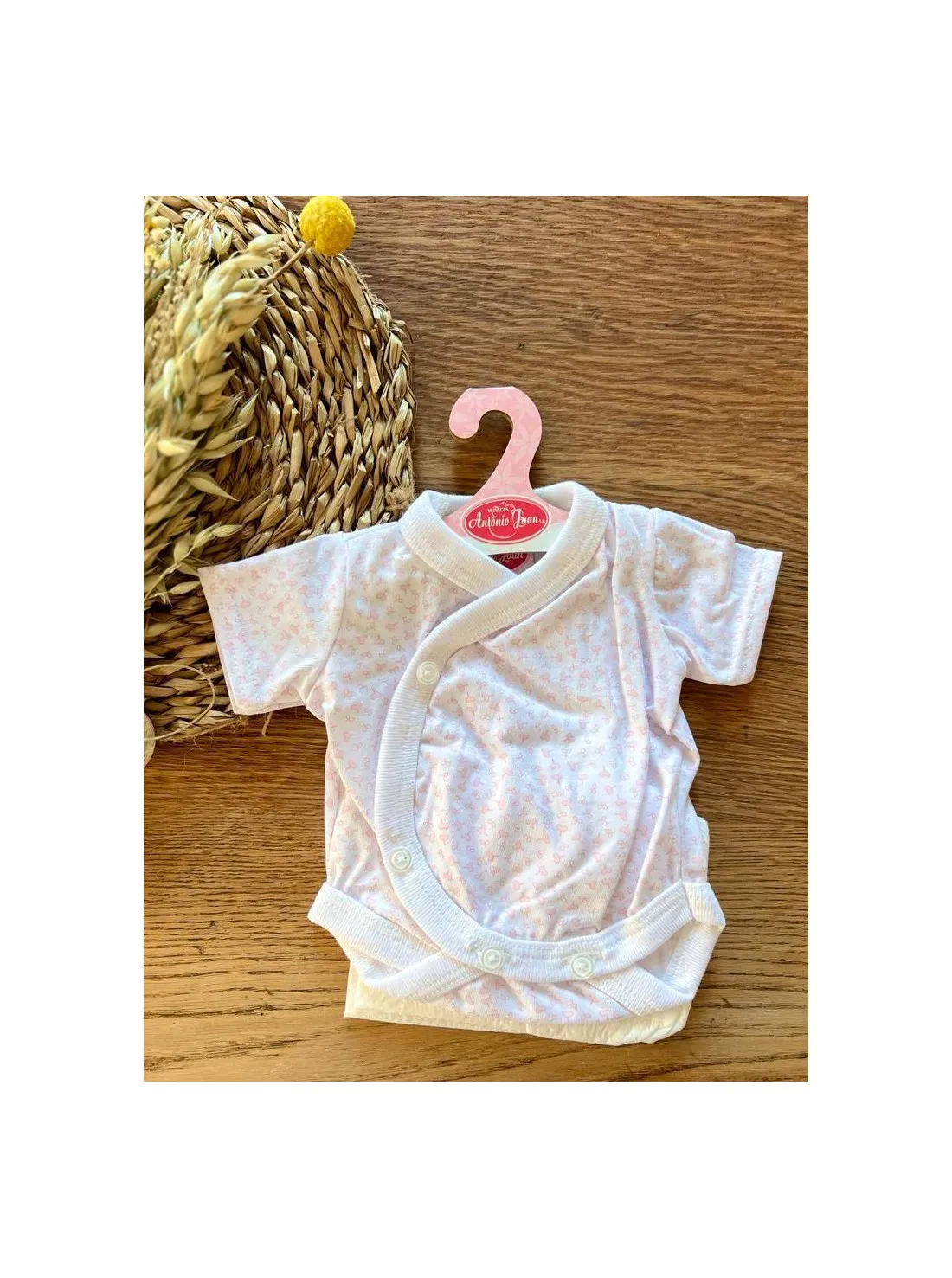 ROPA PARA BEBé REBORN BODY FLORECILLAS  MUñECAS ANTONIO JUAN